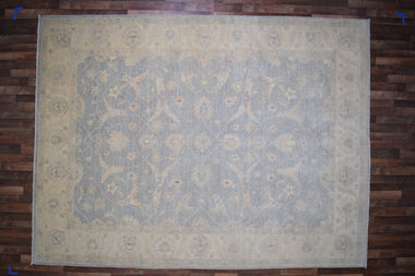 Indian Rug Hand Knotted Oriental Rug Fine Peshawar 11'9x9'0