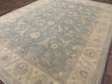 Indian Rug Hand Knotted Oriental Rug Fine Peshawar 11'9x9'0