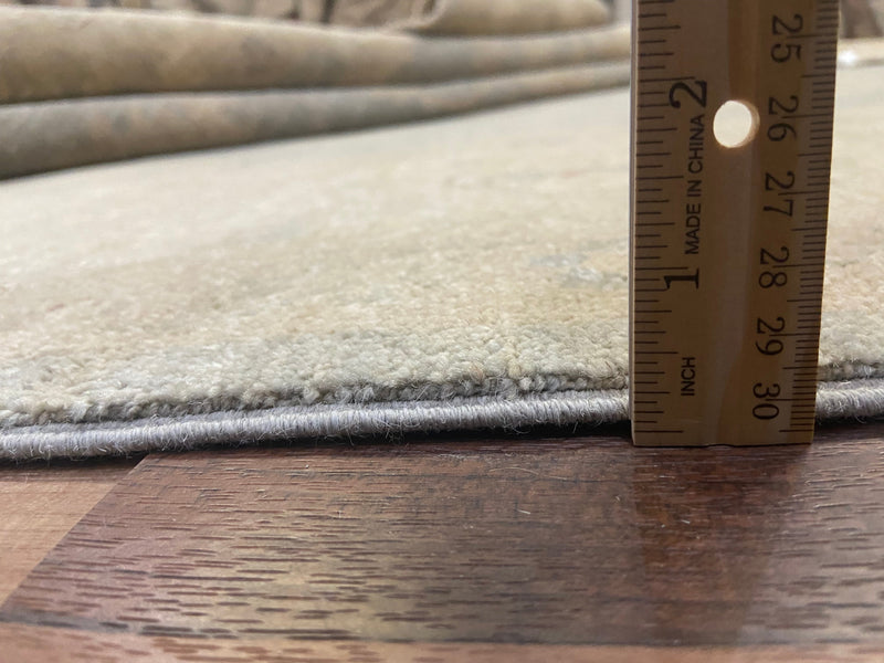 Indian Rug Hand Knotted Oriental Rug Fine Peshawar 11'9x9'0