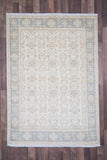 Indian Rug Hand Knotted Oriental Rug Fine Peshawar 4'0x5'8