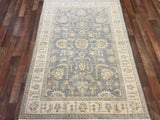 Indian Rug Hand Knotted Oriental Rug Fine Peshawar 4'0x5'9