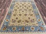 Indian Rug Hand Knotted Oriental Rug Fine Peshawar 5'6x8'0