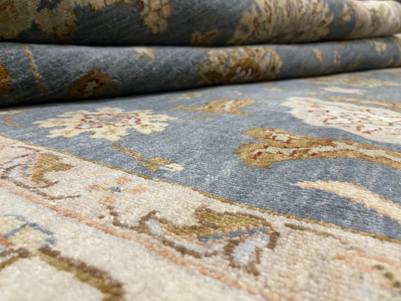 Indian Rug Hand Knotted Oriental Rug Fine Peshawar 6'0x9'3