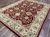Indian Rug Hand Knotted Oriental Rug Fine Peshawar 7'10x10'0