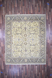 Indian Rug Hand Knotted Oriental Rug Fine Peshawar 7'10x9'6