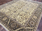 Indian Rug Hand Knotted Oriental Rug Fine Peshawar 7'10x9'6