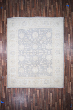 Indian Rug Hand Knotted Oriental Rug Fine Peshawar 7'9x9'8