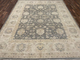 Indian Rug Hand Knotted Oriental Rug Fine Peshawar 7'9x9'8