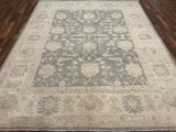 Indian Rug Hand Knotted Oriental Rug Fine Peshawar 7'9x9'8
