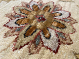 Indian Rug Hand Knotted Oriental Rug Fine Peshawar 8'0x8'0