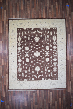 Indian Rug Hand Knotted Oriental Rug Fine Peshawar 8'1x10'0