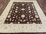 Indian Rug Hand Knotted Oriental Rug Fine Peshawar 8'1x10'0