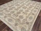Indian Rug Hand Knotted Oriental Rug Fine Peshawar 8'1x9'7