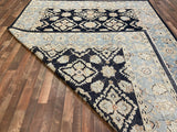 Indian Rug Hand Knotted Oriental Rug Fine Peshawar 9'0x11'10