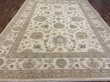Indian Rug Hand Knotted Oriental Rug Fine Peshawar 9'0x12'0