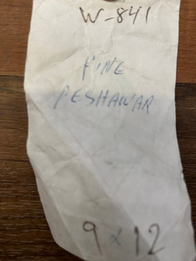 Indian Rug Hand Knotted Oriental Rug Fine Peshawar 9'0x12'0