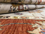 Indian Rug Hand Knotted Oriental Rug Fine Peshawar 9'10x6'6