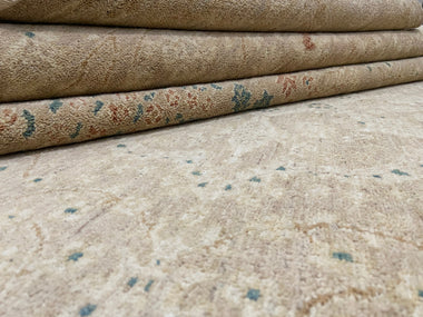 Indian Rug Hand Knotted Oriental Rug Fine Peshawar 9'8x8'0