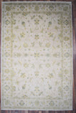 Indian Rug Hand Knotted Oriental Rug Fine Peshawar 9'9x6'5