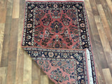 Indian Rug Hand Knotted Oriental Rug Fine Sarouk 5'2x3'0