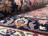 Indian Rug Hand Knotted Oriental Rug Fine Sarouk 5'2x3'0