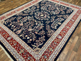 Indian Rug Hand Knotted Oriental Rug Fine Sarouk 9'2x12'0
