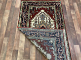 Indian Rug Hand Knotted Oriental Rug Fine Serapi 3'0x5'0
