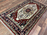 Indian Rug Hand Knotted Oriental Rug Fine Serapi 3'0x5'0