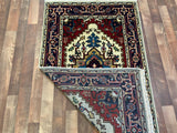 Indian Rug Hand Knotted Oriental Rug Fine Serapi 3'0x5'2