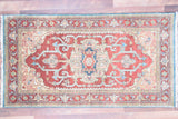 Indian Rug Hand Knotted Oriental Rug Fine Serapi 3'0x5'4