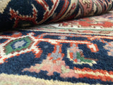 Indian Rug Hand Knotted Oriental Rug Fine Serapi 5'0x3'0