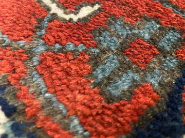 Indian Rug Hand Knotted Oriental Rug Fine Serapi 5'0x3'1