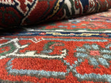 Indian Rug Hand Knotted Oriental Rug Fine Serapi 5'0x3'1
