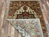 Indian Rug Hand Knotted Oriental Rug Fine Serapi 6'0x4'0