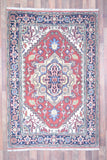 Indian Rug Hand Knotted Oriental Rug Fine Serapi 6'0x4'0