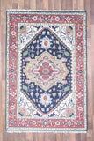Indian Rug Hand Knotted Oriental Rug Fine Serapi 6'0x4'1