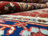 Indian Rug Hand Knotted Oriental Rug Fine Serapi 9'0x5'10
