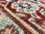 Indian Rug Hand Knotted Oriental Rug Fine Serapi 9'0x5'9
