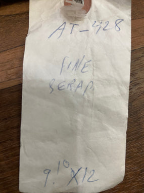 Indian Rug Hand Knotted Oriental Rug Fine Serapi 9'10x12'0