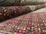 Indian Rug Hand Knotted Oriental Rug Fine Silk Touch Tabriz 10'0x5'0