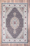 Indian Rug Hand Knotted Oriental Rug Fine Silk Touch Tabriz 6'0x4'0