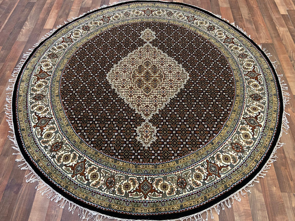 Fine Silk Touch Tabriz 6'6x6'6