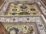 Indian Rug Hand Knotted Oriental Rug Fine Soltan ABAD 13'8x9'9