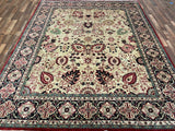 Indian Rug Hand Knotted Oriental Rug Fine Tabriz 10'2x8'2