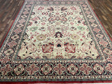 Indian Rug Hand Knotted Oriental Rug Fine Tabriz 10'2x8'2