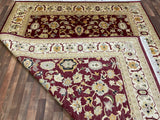 Indian Rug Hand Knotted Oriental Rug Fine Tabriz 10'4x8'1