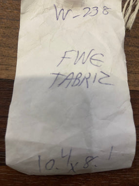 Indian Rug Hand Knotted Oriental Rug Fine Tabriz 10'4x8'1