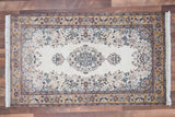 Indian Rug Hand Knotted Oriental Rug Fine Tabriz 5'0x3'0