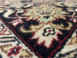 Indian Rug Hand Knotted Oriental Rug Fine Tabriz 9'9x7'8