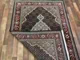 Indian Rug Hand Knotted Oriental Rug Fine Tabriz Silk Touch 6'0x4'0